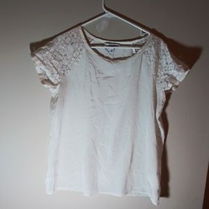 Old Navy white dress blouse